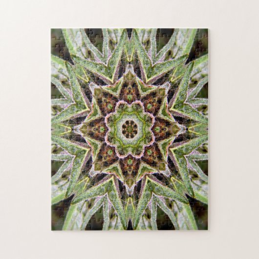 Canna-Mandala... Puzzle (Vertikal)