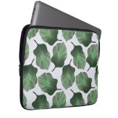 Canna Tropicanna Tropical Blätter, grün Laptopschutzhülle (Vorne Rechts)