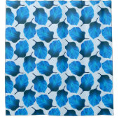 Canna Tropicanna Tropical Blätter in Locarno Duschvorhang (Vorderseite)