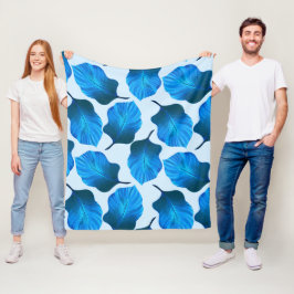 Canna Tropicanna Tropical Blätter in Locarno Fleecedecke