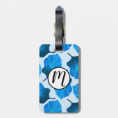 Canna Tropicanna Tropical Blätter in Locarno Gepäckanhänger (Rückseite vertikal)