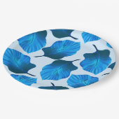 Canna Tropicanna Tropical Blätter in Locarno Pappteller (Schrägansicht)