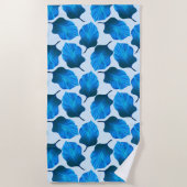 Canna Tropicanna Tropical Blätter in Locarno Strandtuch (Vorderseite)