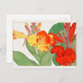 Canna von Tanigami Konan Postkarte (Vorne/Hinten)