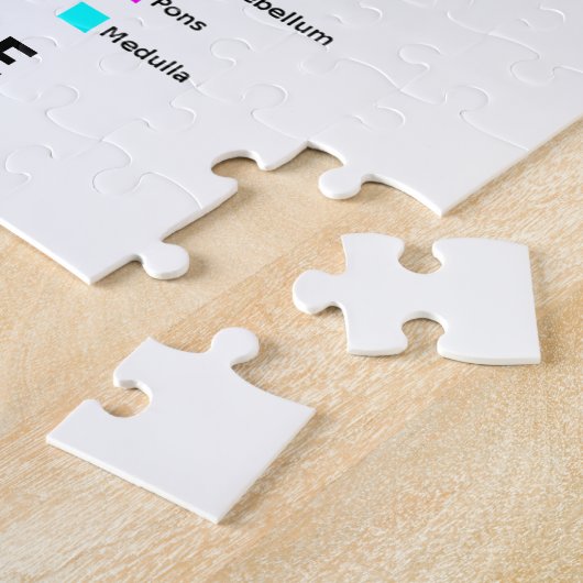 Cannabinoid Empfänger-Innere (Gehirn-Anatomie) Puzzle (Seite)