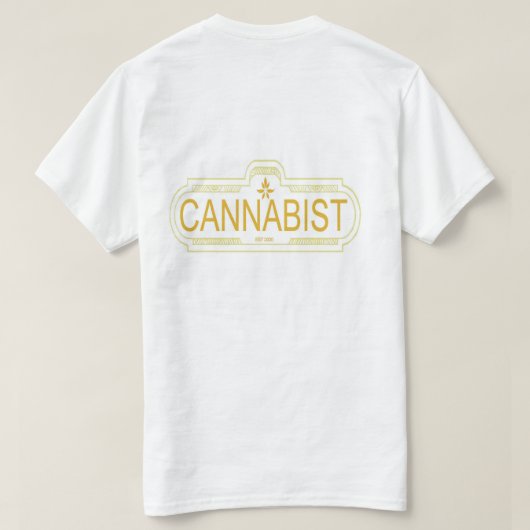 Cannabist-T - Shirt (Design Rückseite)