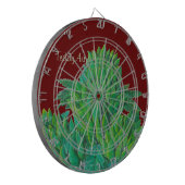 CannaBliss Dartboard durch ©TeddyArt Dartscheibe (Vorderseite Links)