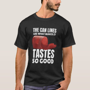 Canned Cranberry Sauce Jellied Happy Thanksgiving T-Shirt