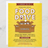 Canned Food Drive Füttre Obdachlosen Fundraiser Fl (Vorne/Hinten)