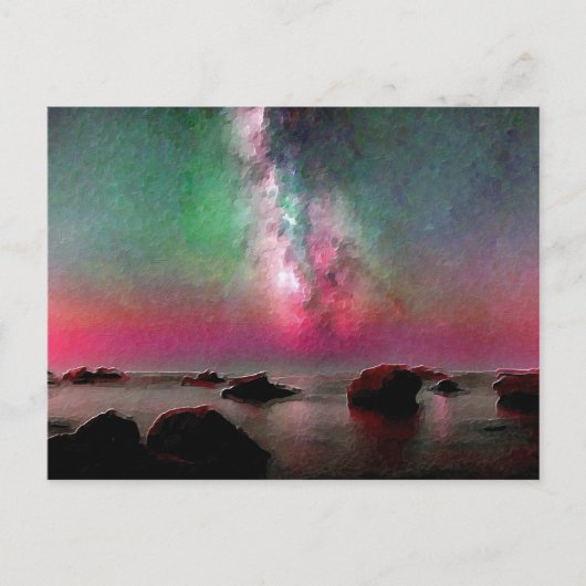 *~* Cannelle Beach - AP12 Italia Italien Sunset Postkarte (Vorderseite)