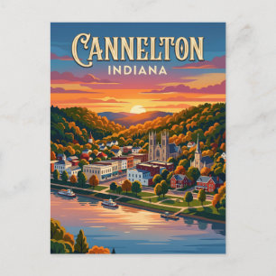Cannelton USA Postkarte