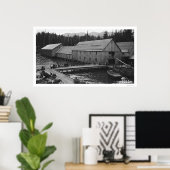 Cannery Ketchikan, Alaska 1918 Poster (Heimbüro)