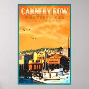 Cannery Row Kalifornien Poster Monterey Bay Reise