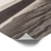 Cannes, 1935 am Strand Poster (Ecke)