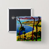 Cannes ~ Cote d'Azur Button (Vorne & Hinten)