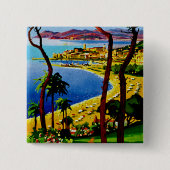 Cannes ~ Cote d'Azur Button (Vorderseite)