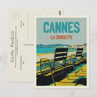 Cannes Cote d'Azur Frankreich, Aussicht auf Croise Postkarte