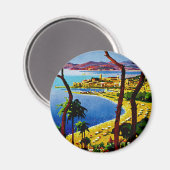 Cannes ~ Cote d'Azur Magnet (Vorderseite/Rückseite)