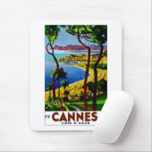 Cannes ~ Cote d'Azur Mousepad (Mit Mouse)
