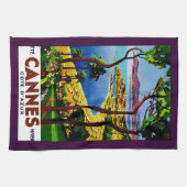 Cannes - Cote d'Azure Handtuch (Horizontal)