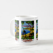 Cannes - Cote d'Azure Kaffeetasse (Vorderseite Links)