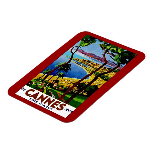 Cannes - Cote d'Azure Magnet (Linke Seite)