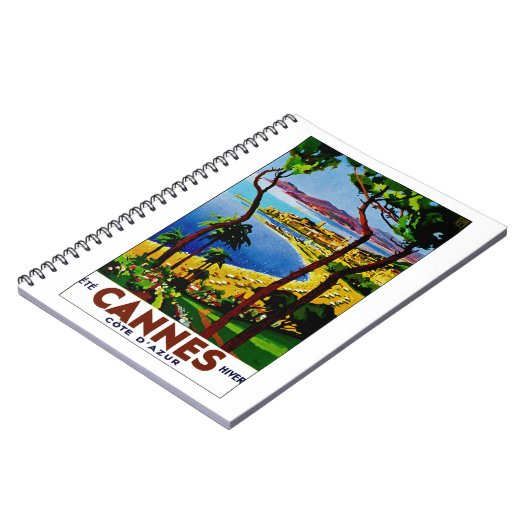 Cannes - Cote d'Azure Notizblock (Linke Seite)