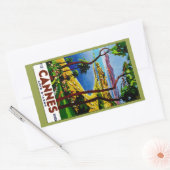 Cannes - Cote d'Azure Rechteckiger Aufkleber (Umschlag)