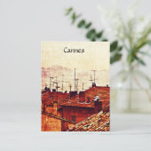 Cannes, Dächer der Provence Postkarte (Stehend Vorderseite)