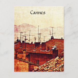 Cannes, Dächer der Provence Postkarte