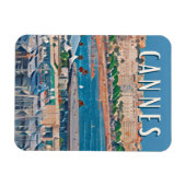 CANNES Foto Vintage Magnet (Horizontal)