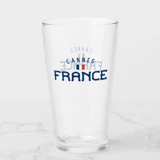 Cannes France Glas (Vorderseite)