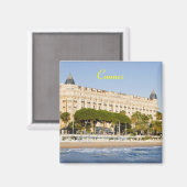 Cannes france Magnet (Vorderseite/Rückseite)