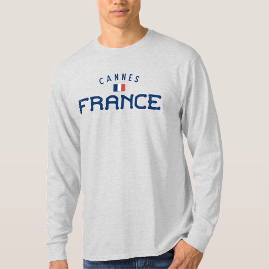 Cannes France T-Shirt (Vorderseite)
