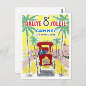 Cannes France Vintage Postkarte (Vorne/Hinten)