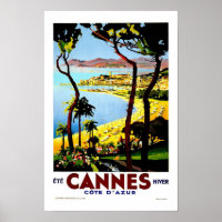 Cannes France Vintage Travel