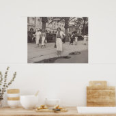 Cannes, Frankreich in den 1930ern Poster (Küche)