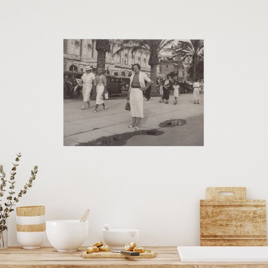 Cannes, Frankreich in den 1930ern Poster (Küche)