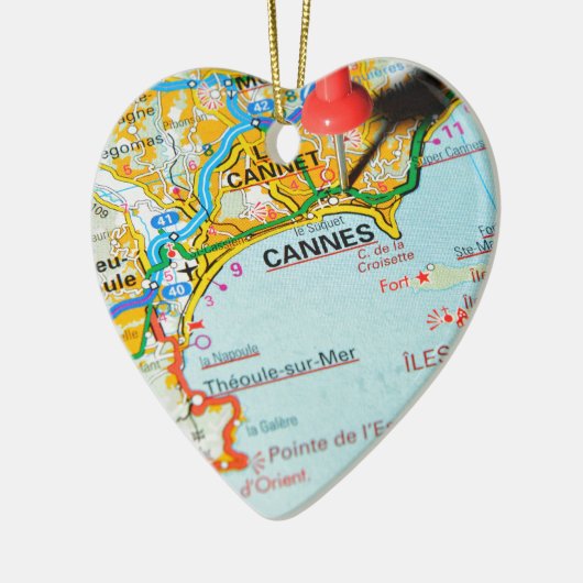 Cannes, Frankreich Keramikornament (Links)