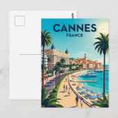 Cannes Frankreich Postkarte (Vorne/Hinten)