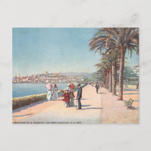 Cannes Frankreich Postkarte (Vorderseite)
