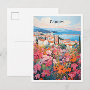 Cannes Frankreich Reise Ästhetik Postkarte