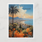 Cannes Frankreich Reise Ästhetik Postkarte (Vorderseite)