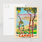 Cannes Frankreich Reise Postkarte (Vorne/Hinten)