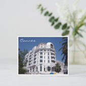 Cannes Hotel Postkarte (Stehend Vorderseite)