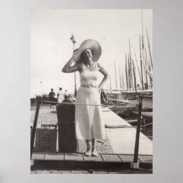 Cannes in den 1930ern poster