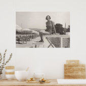 Cannes in den 1930ern poster (Küche)