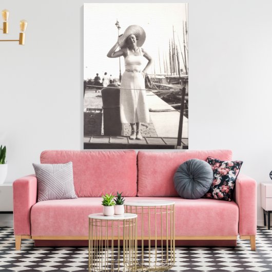 Cannes Leinwand der 30er Jahre (Insitu (Wohnzimmer))