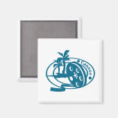 Cannes Magnet (Vorderseite/Rückseite)