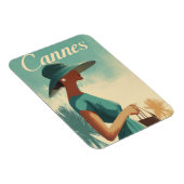 Cannes Mode Vintag Magnet (Rechte Seite)